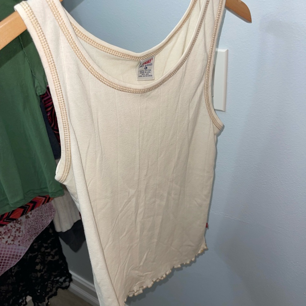 Vintage 90s levi dry goods tank top